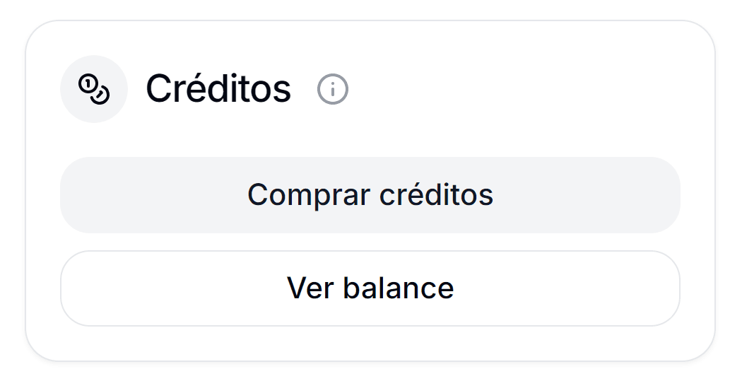 Comprar Créditos