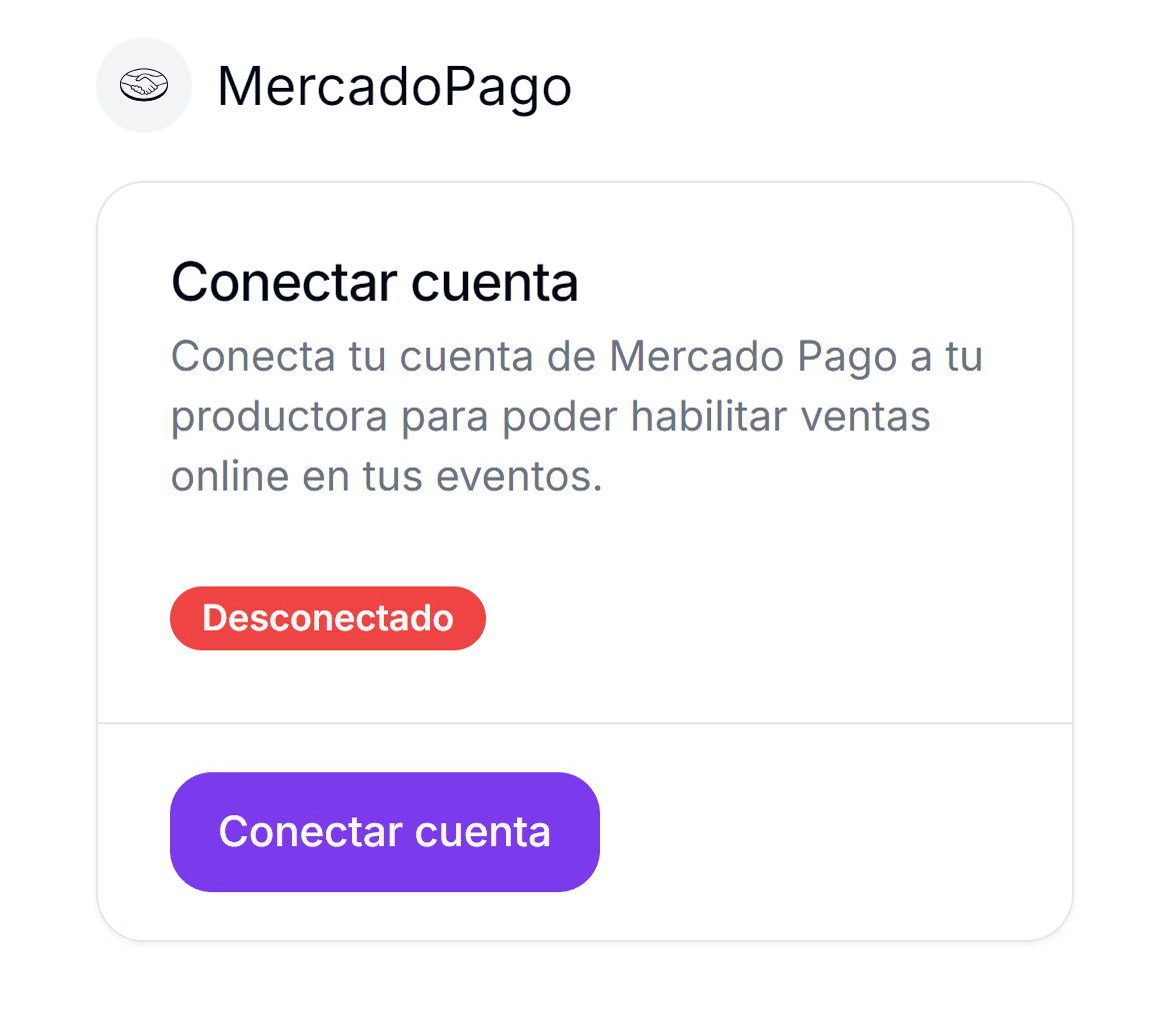 Vincular Mercado Pago