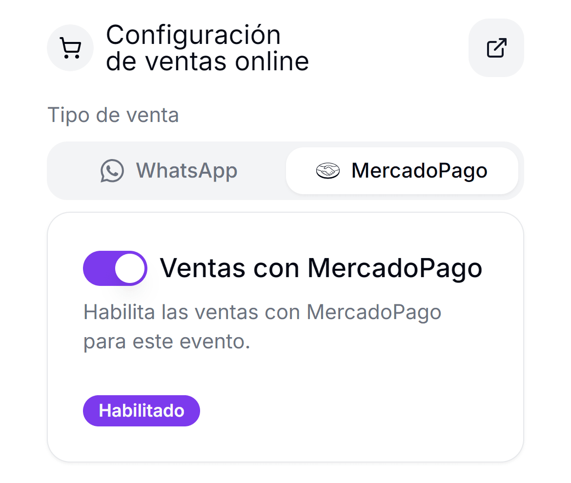 Configurar Ventas